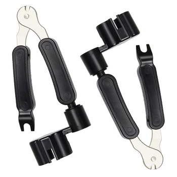 

2 Pack Guitar String Winder and Cutter Tool Guitar Peg Winder Bridge Pin Puller 3 in 1 Guitar Multi Tool