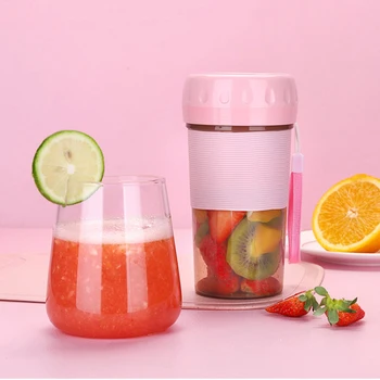 

300ml Portable Juicer Electric USB Rechargeable Smoothie Machine Mixer Mini Juice Smoothie Maker Blenders Household