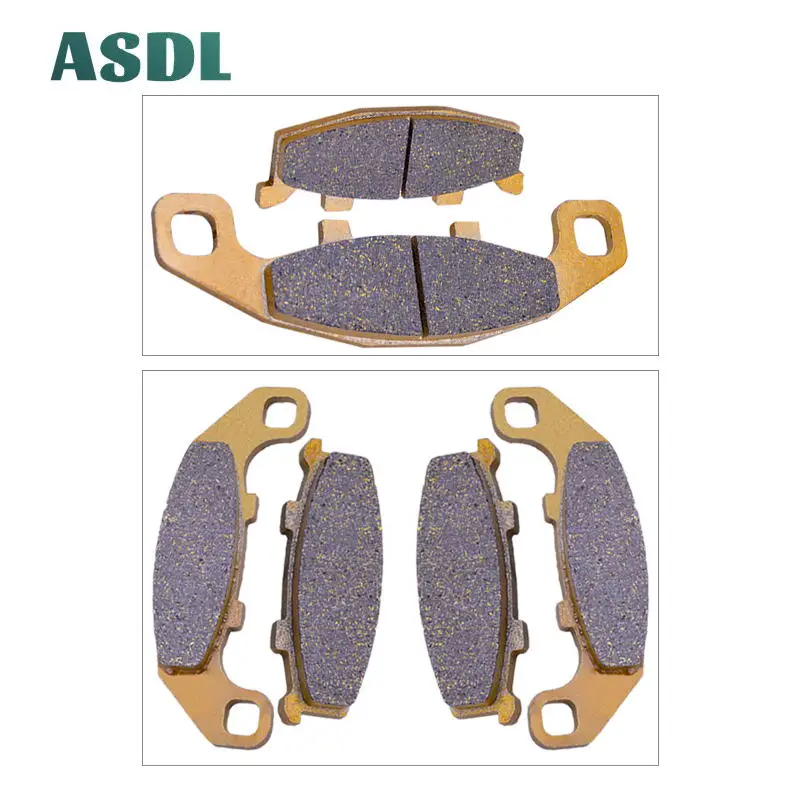 Motorcycle Front and Rear Brake Pads For Kawasaki GPX 400 R R(ZX 400 F1) 1987 GPZ 400 R R D4 1988#c