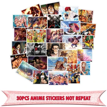 

20Set E2175 30pcs ONE PIECE Creative Badges DIY Decorative Stickers Anime for DIY Wall Notebook Phone Scrapbooking Album