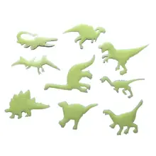 9 шт./компл. светится в темноте динозавры наклейки для комнаты окна стены потолка светящиеся наклейки комнаты спальни декор для потолка