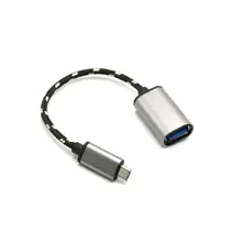 Micro USB к USB OTG адаптер кабель для OTG телефон планшет ноутбук клавиатура мышь SD кардридер флэш-накопитель USB адаптер