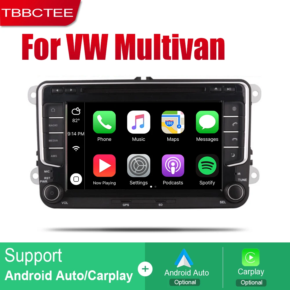 TBBCTEE Android автомобильный Радио Стерео gps навигация для Volkswagen VW Multivan 2010~ BT wifi 2din автомобильный Радио мультимедийный плеер