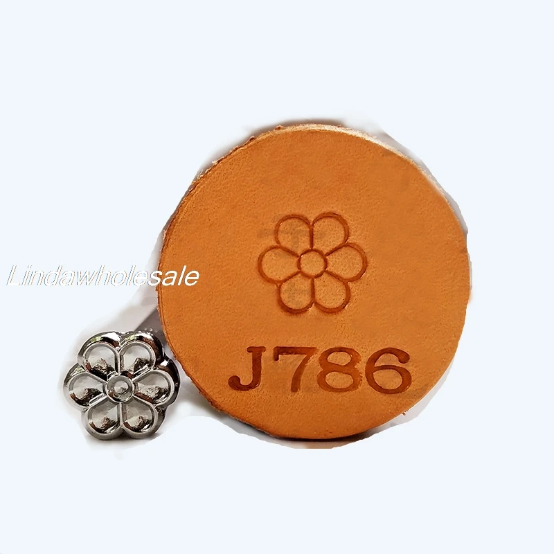 Кожа резьба инструменты для печати J787/J786, кожа инструменты, печать для кожи инструменты