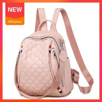 

Backpack Women Large Bag Fashion PU Leather Rucksack Women Knapsack Travel Backpacks Ladies Shoulder School Bags Female Backpack