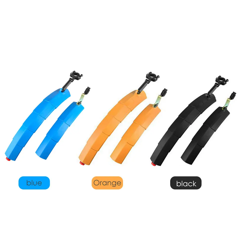 

Bicycle Mudguard Rain Plate Taillight Mountain Bike Fenders Riding PVC Shrink Bicycle Fenders Accessories Outdoor Blocking Tool