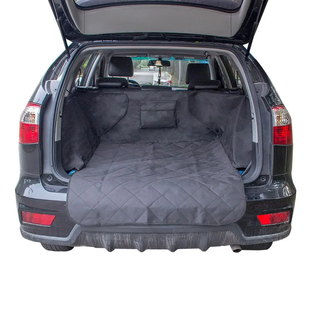 Oxford Cloth Trunk Mat Dog Pets Cargo Liner Cover Non Slip Waterproof Car Protector Back Seat Pockets For SUV |