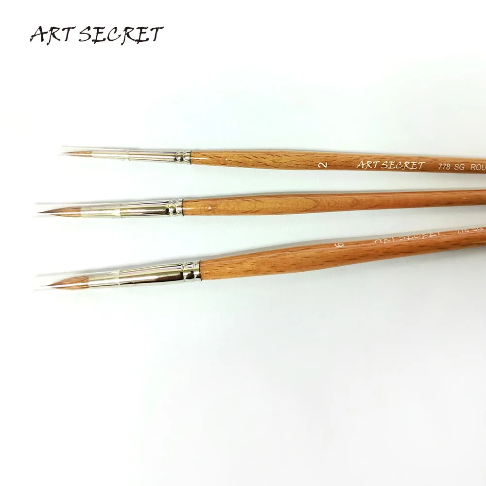 Artsecret High-Grade Russische Anti-Drop Sable Haar Natürliche Stange Terrific Künstlerische Linie Zeichnung Stift No.778 – Detail 7