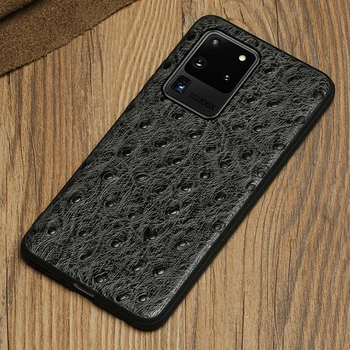 

Genuine Leather phone case For Samsung S20 Ultra S20 S20+ note 10 9 360 Full protective Back Cover for Samsung S10 plus S10+ S9