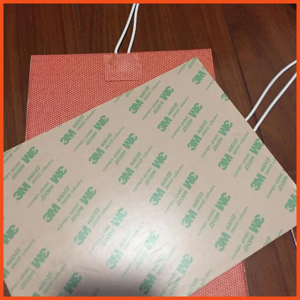 

Silicone heater pad heater 220V 600W 200mmx300mm for 3d printer heat bed 1pcs flexible heating element moldes de silicone