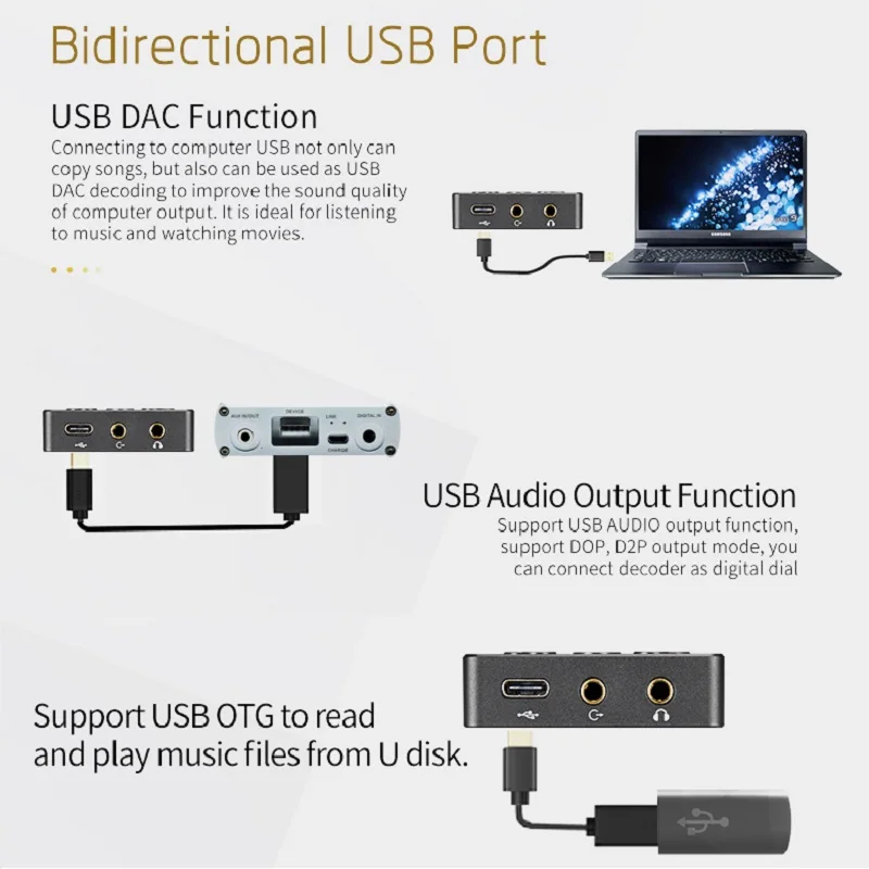 Xduoo X3II X3 II DSD128 Hiby без потерь Mp3 плеер AK4490 Портативный HIFI музыка Bluetooth AMP Поддержка Apt