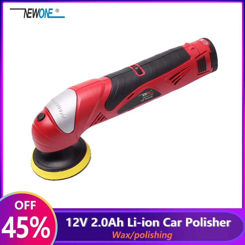 US $53.93 12v 20ah Polishing Machine With Lithium Battery Car Polisher 5 Level Adjustment Of Speed Sanding Machine Waxing Power Tool Buff