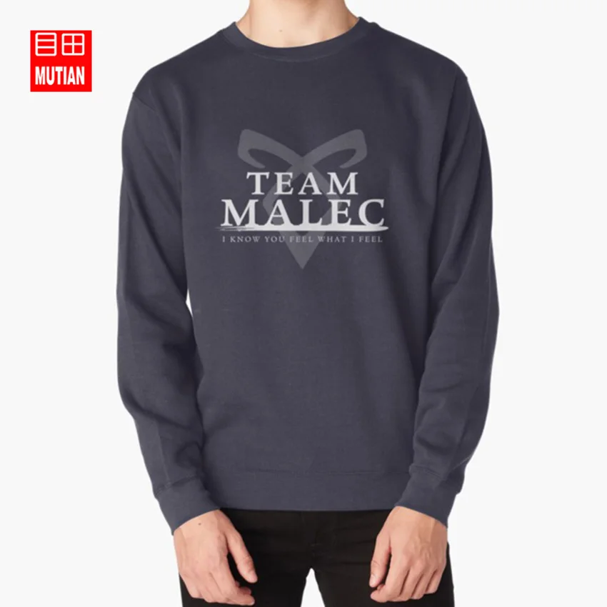 Shadowhunters-командные толстовки Malec толстовки badcatdesigns shadowhunter alec lightwood magnus bane malec Team