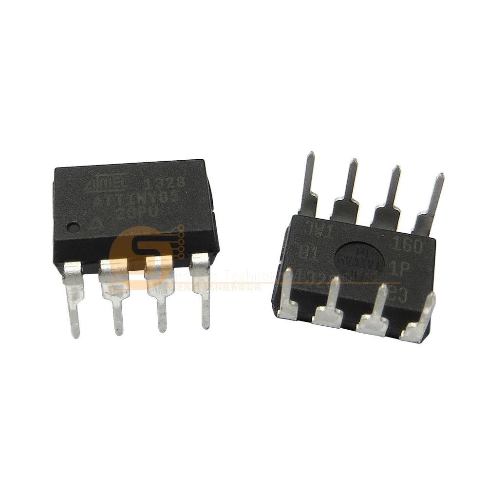 Originale 10 pz ATTINY85-20PU ATTINY85 20PU ATTINY85-20 ATTINY85 DIP fai da te elettronico 85 per Arduino IDE TINY85 8 P 8 PIN 8 PIN