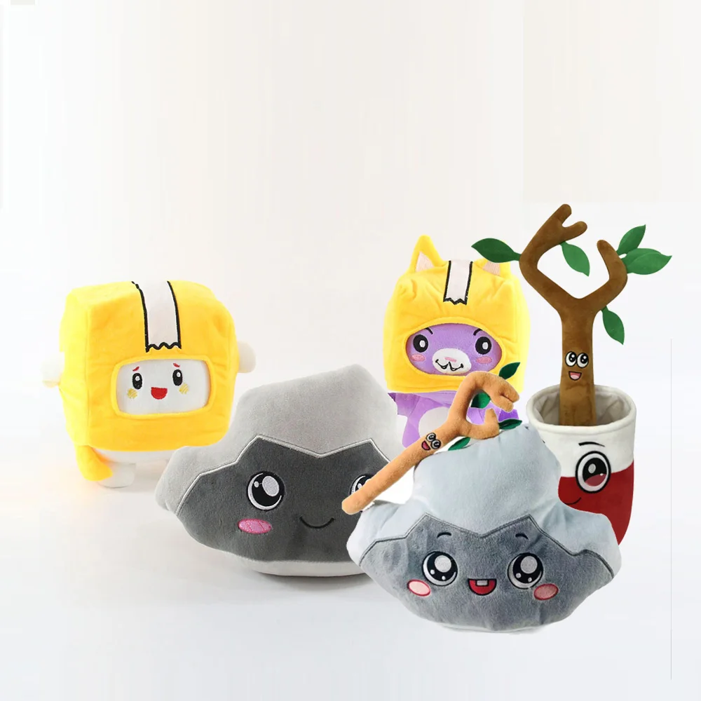 Коробка с лисой Lankybox Rocky Tree 19-45 см плюшевая игрушка розничная продажа животных |