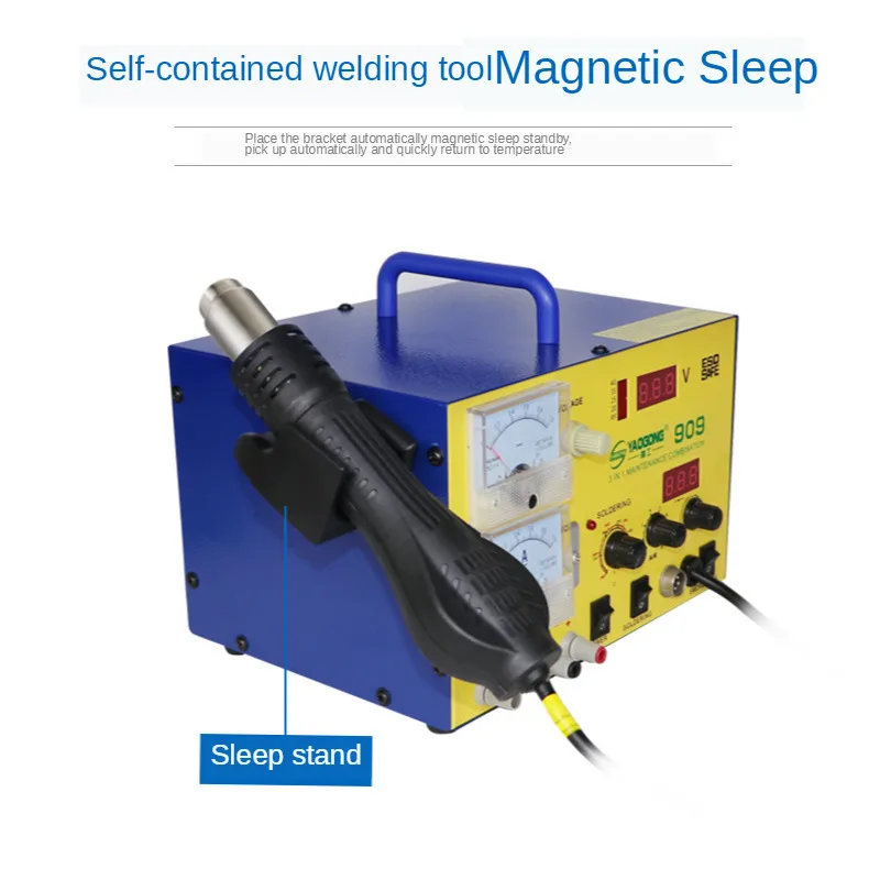 

Yaogong 909 desoldering station stabilized soldering iron digital display adjustable thermostat electronic maintenance