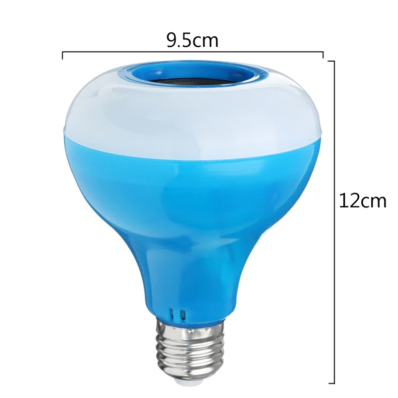 E27 12 Вт SMD2835 RGB bluetooth Динамик воспроизведения музыки светодиодный умный светильник лампа с 24 клавишами дистанционного Управление AC85-220V