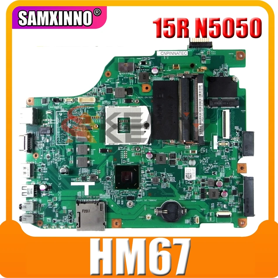 Материнская плата для ноутбука DELL Inspiron 15R N5050 V1550 HM67 CN-0H00RX 0H00RX 10316-1 DV15 HR MB 48 4ip16. 011 |