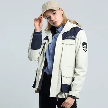 

Windbreaker Hiking jackets winter coat women Heated jacket Thickening keep warm Ski suit High quality winter jackets coat men