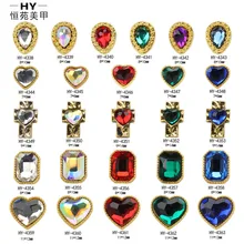 Роспись ногтей в японском стиле чехол для телефона DIY аксессуар цвет большой персик сердце из сплава кристаллов украшение для маникюра весь