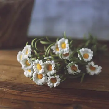 

Artificial Flower Fake Daisy Lavender Decoration Still Life Photography Props