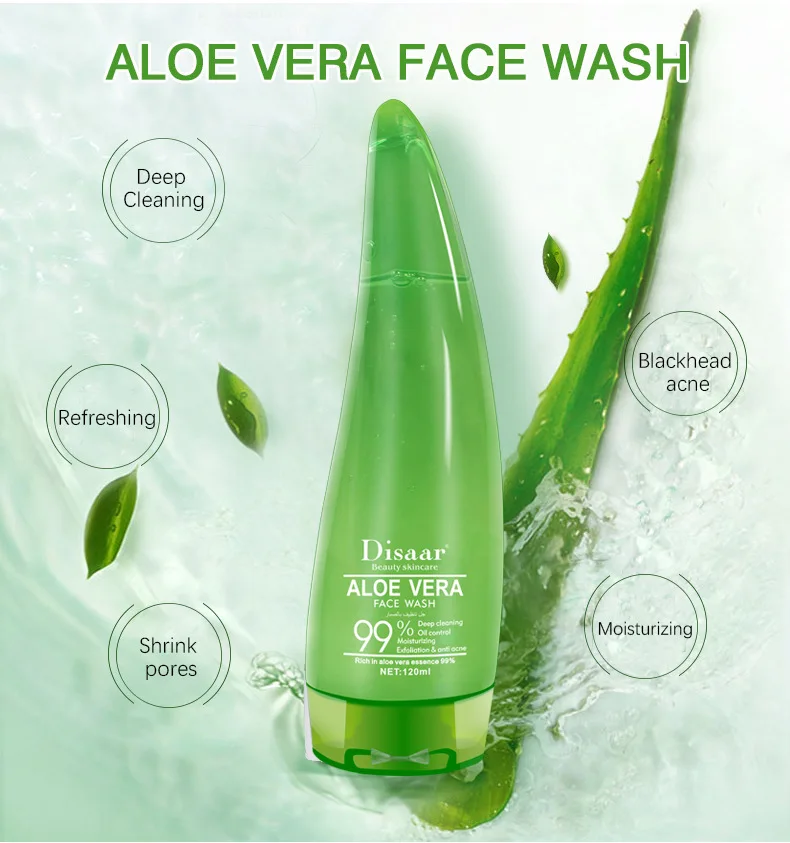 DISAAR Aloe Vera Facial Cleanser Mild Moisturizing Oil-Control  100ml-DS51968 | Daraz.pk