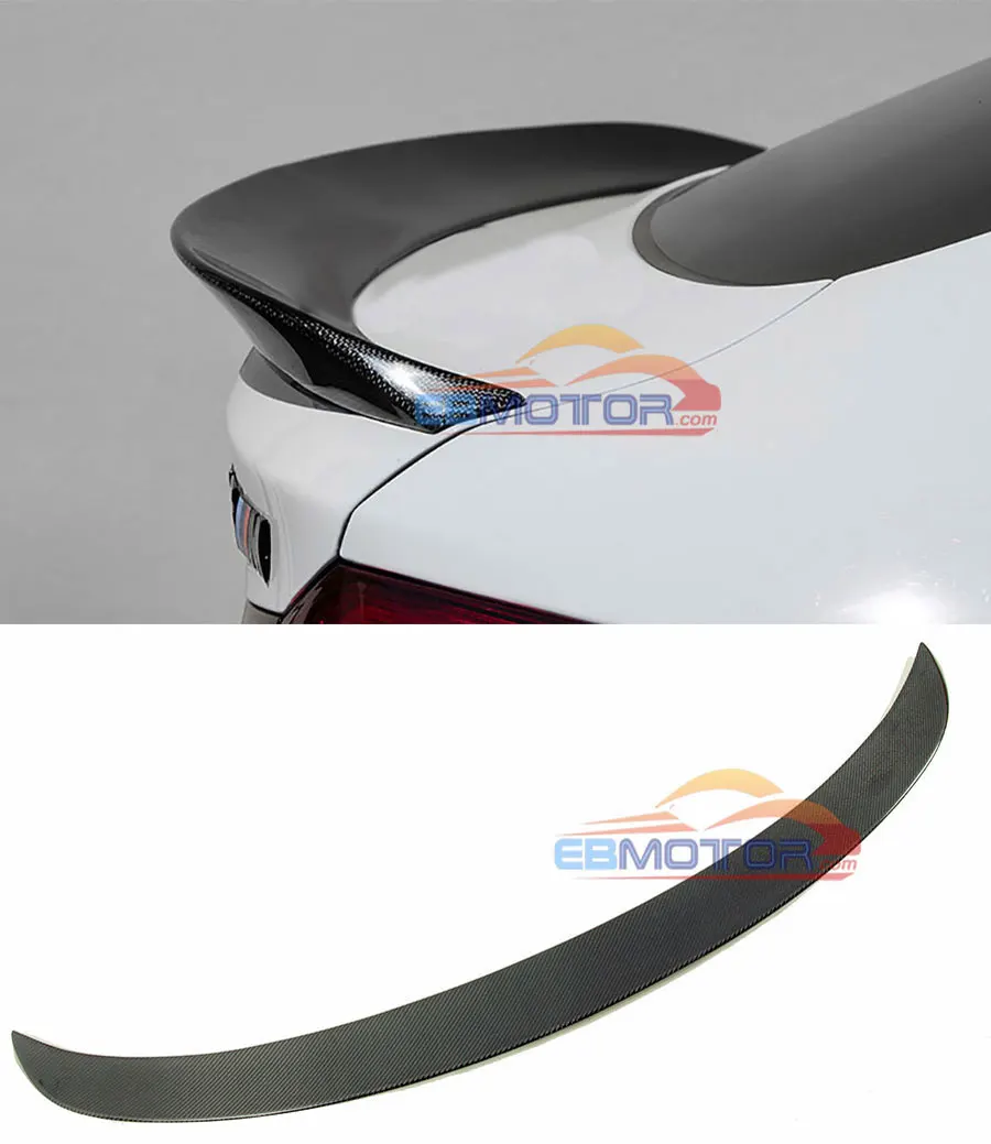 Real Carbon Fiber Trunk Boot Lip Spoiler For BMW F16 X6 F86 X6M 2015UP B407 | Автомобили и мотоциклы