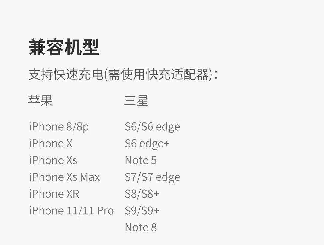 Новое беспроводное зарядное устройство Xiaomi Mijia Youpin VH, модное ретро мульти-протокол, быстрая зарядка, металлическая текстура