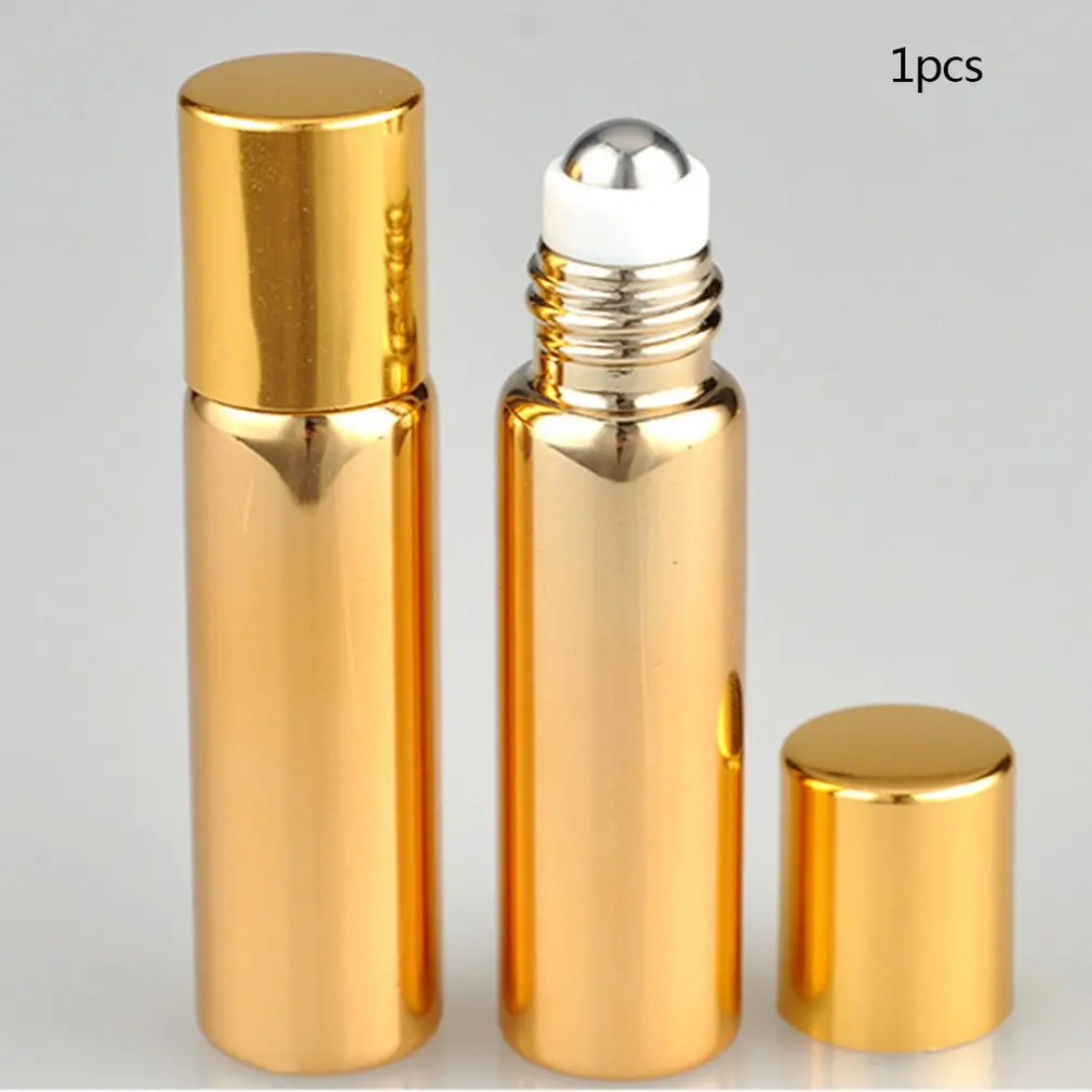 1pcs 5ML 10ML Roll On Roller Bottle for Essential Oils Refillable Perfume Deodorant Containers With Lid Water | Красота и здоровье