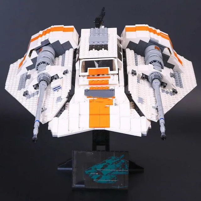 1703Pcs Star wars Snowspeeder Building Blocks Compatible 75144 Reproduce Snow Battle Fighter Blocks Christmas Gifts For