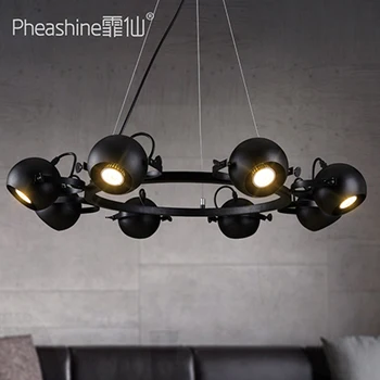 

Loft retro industrial style decoration clothing store American restaurant personality theme bar lighting