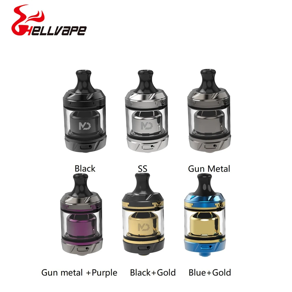 Атомайзер Hellvape MD RTA инновационный поворотный преобразователь емкость 2 мл/4 мл для