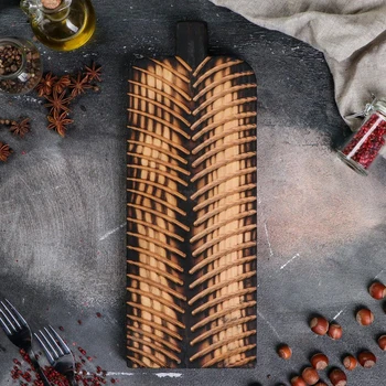 

Serving board "Scales", 40 x 15 cm, solid ash