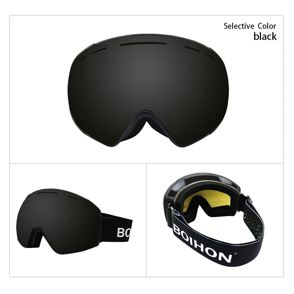 Женские мужские лыжные Солнцезащитные очки, безрамные очки для скейтборда, снежные очки для катания на коньках, очки для катания на лыжах, сноуборде, очки