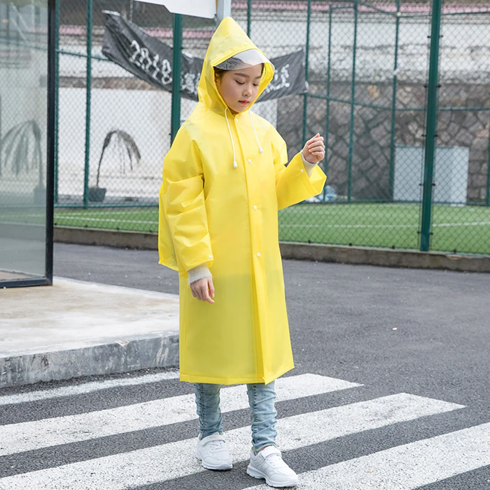 K Way Manteau Pluie Enfant Coupe-vent Imperméable Enfant Unisexe P