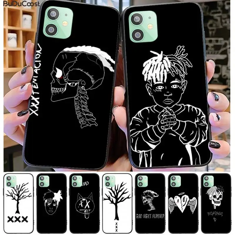 XXXTentacion модный дизайнерский чехол для телефона iphone 12 pro max 11 XS MAX 8 7 6 6S Plus X 5S SE 2020 XR |