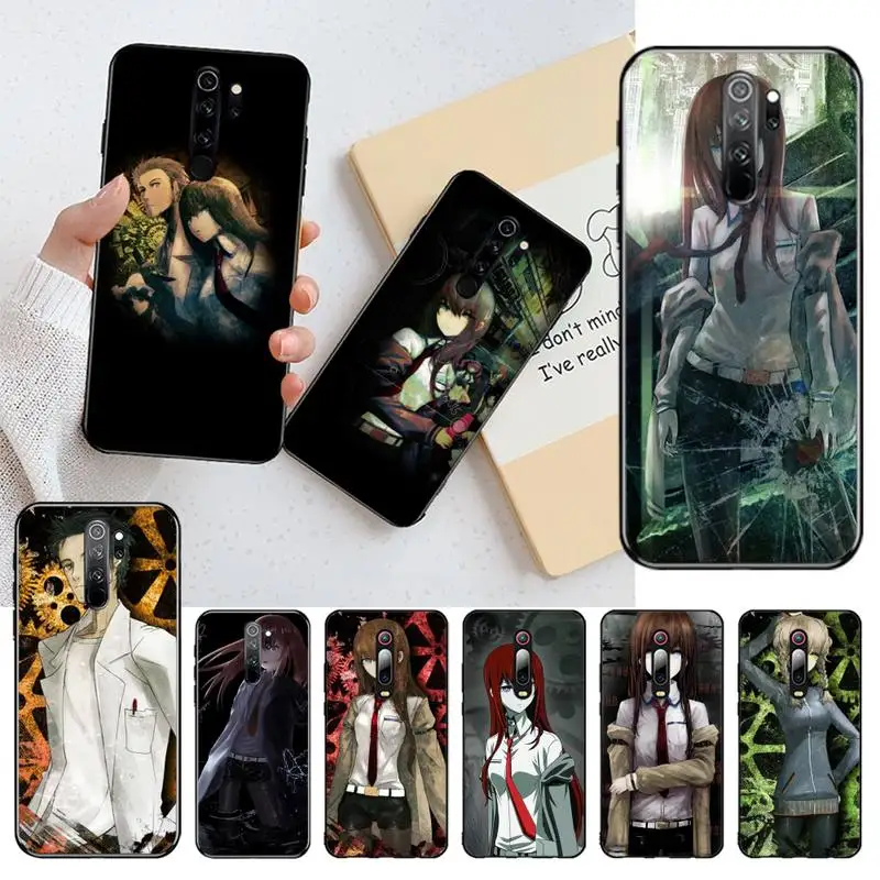 HPCHCJHM Steins Gate аниме Япония ТПУ Мягкий силиконовый чехол для телефона Redmi Note 8 8A 7 6 6A 5