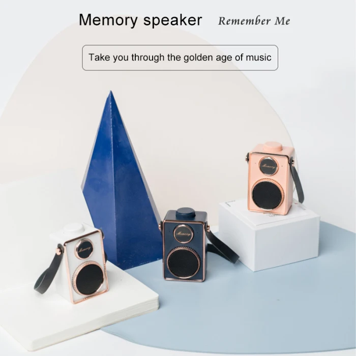 Портативный мини Bluetooth Сабвуфер Звук динамик Ретро Беспроводной Стерео Soundbox JR предложения