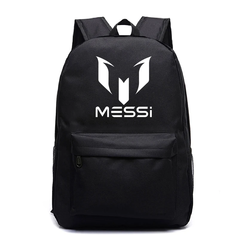 Популярный Футбольный рюкзак Messi10 с новым рисунком для ноутбука Mochila, модный мужской рюкзак для мальчиков и девочек, Мужская и Женская дорожная сумка для ноутбука - Цвет: 2