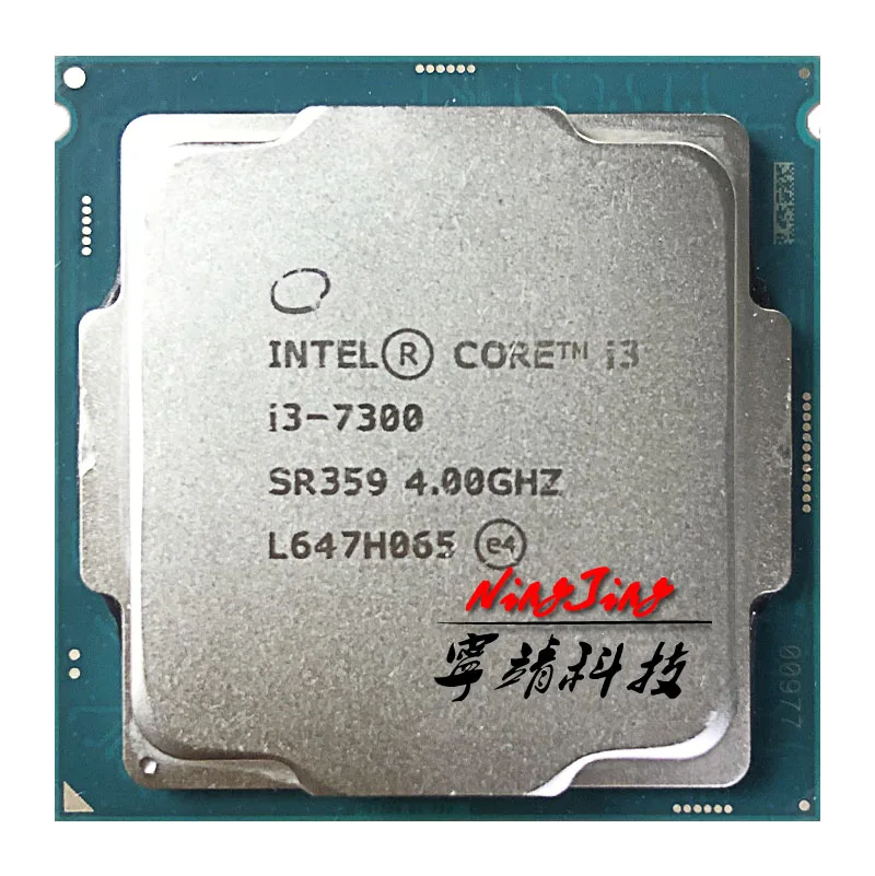 

Intel Core i3-7300 i3 7300 4.0 GHz Dual-Core Quad-Thread CPU Processor 4M 51W LGA 1151