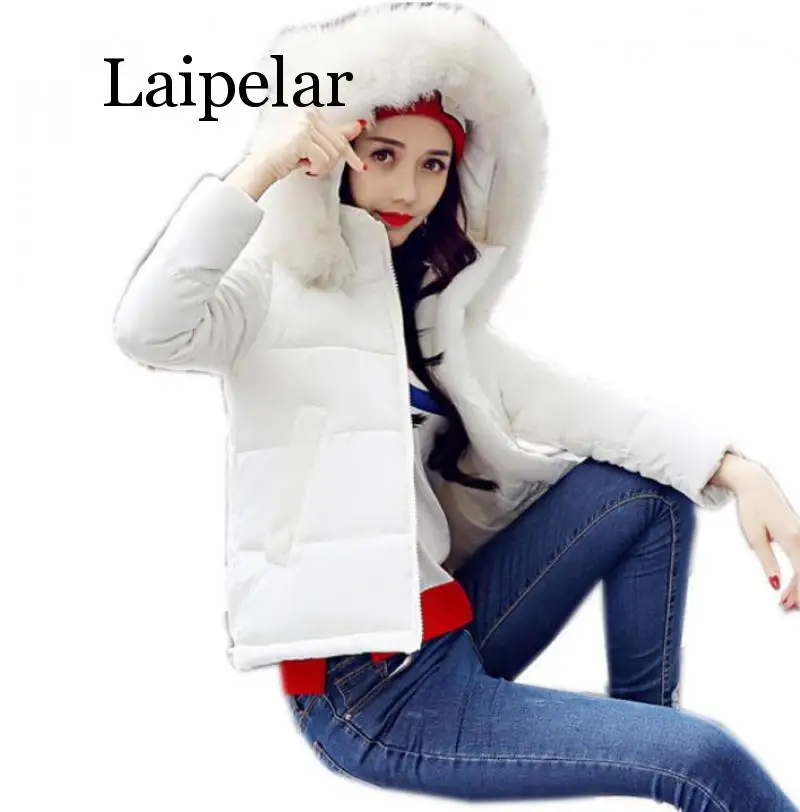 Новинка 2019 года женская зимняя куртка Laipelar с большим воротником и капюшоном