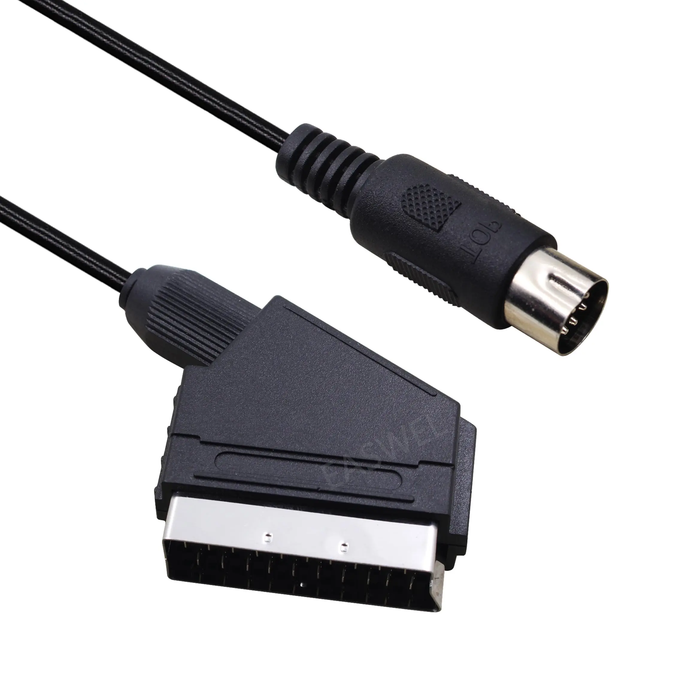 Высокое качество 1 8 м/6 футов ЕС Версия v контактный Scart кабель RGB AV кабели PAL для Sega