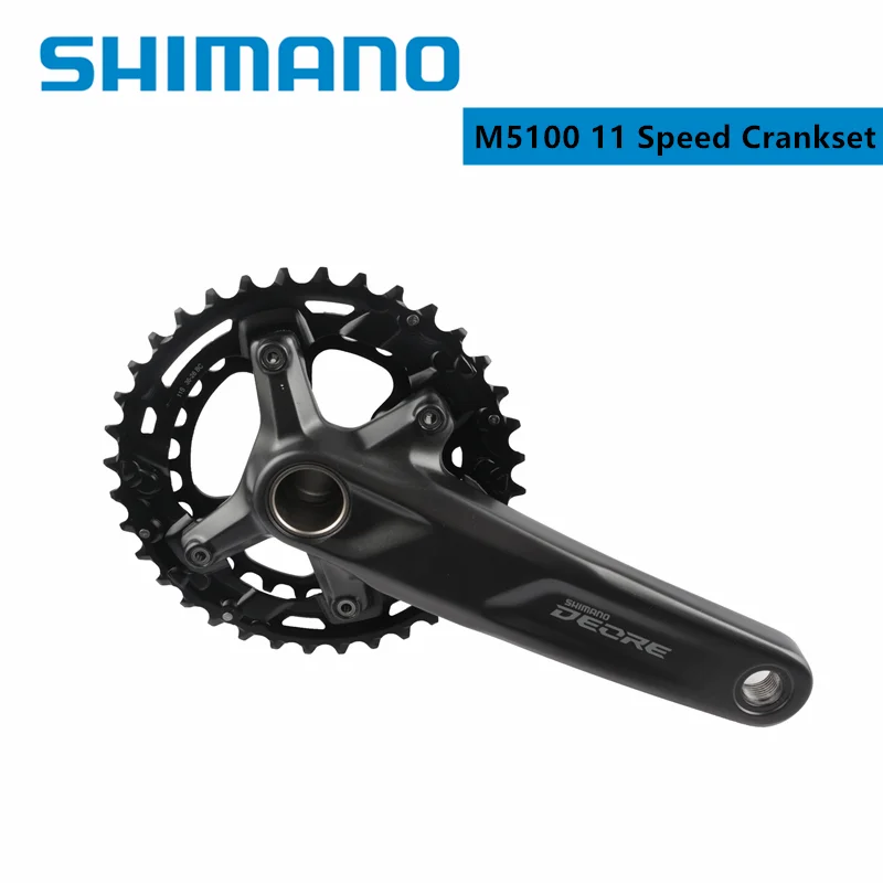 Shimano Deore M5100 170/175 36 26T 32T 1x11 2x11 скоростной горный велосипед велосипедный кривошипник