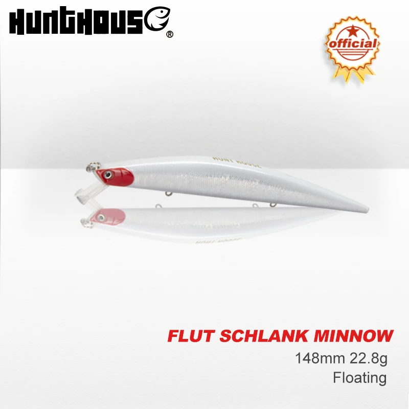 Hunthouse Официальный магазин рыболовная приманка tide slim 148 мм 22 8 г minnow плавающая isca