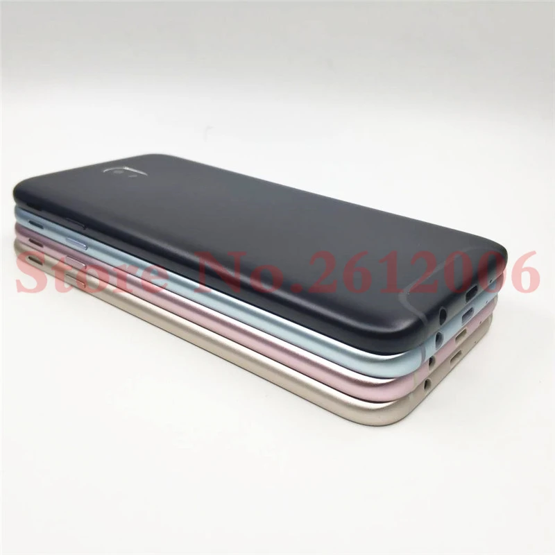 Корпус средней рамки батарея задняя крышка для Samsung Galaxy J5 j530 J530F J7 J730 J730F с кнопками громкости