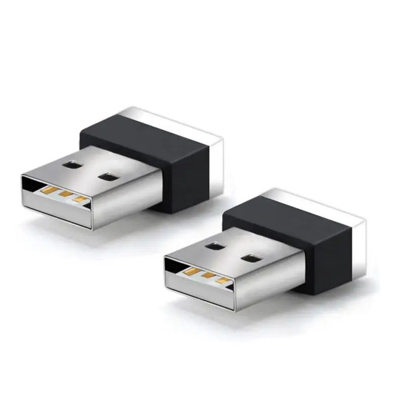 Новые роскошные запчасти автомобиля светильник s Mini USB сигареты светильник er декоративный светодиодный светильник s(вы можете выбрать один из 7 Светильник цвета) автомобильные аксессуары