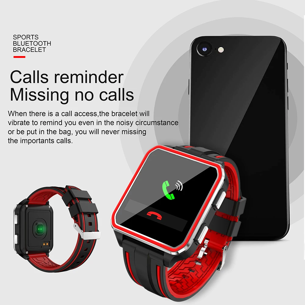 H11 smart bracelet IP68 Waterproof heart rate monitor blood pressure smart watch men activity tracker health wristband watches