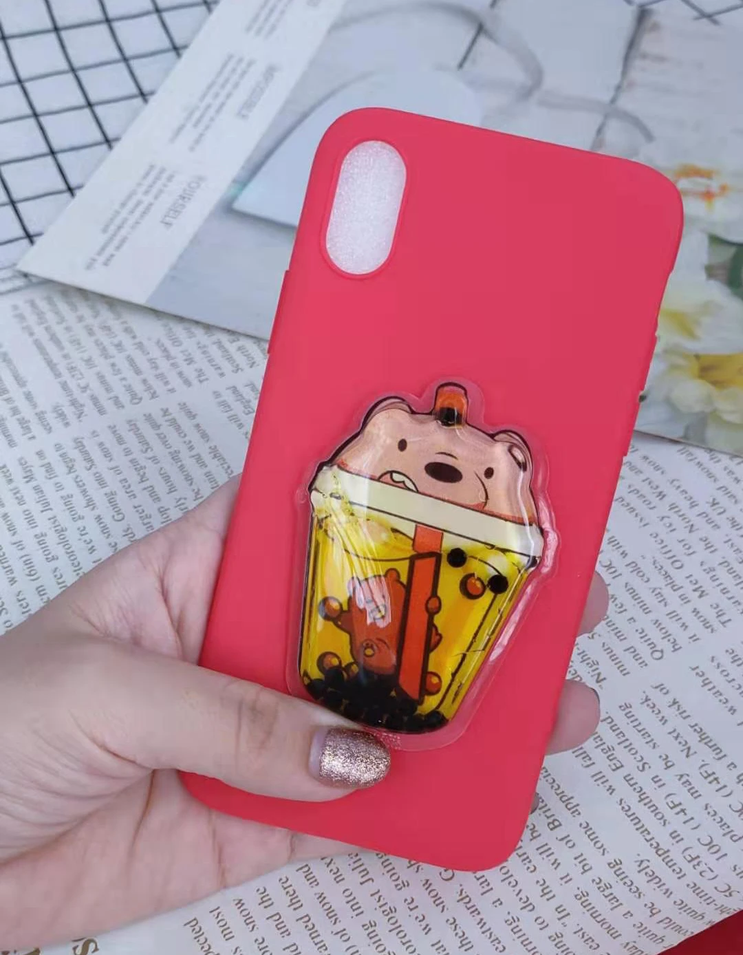 Desconocido PH26 - Funda Tipo Libro para Huawei Honor 5A LYO-L21 (Piel sintética, con Doble Tapa Interior, Tarjetero, Cierre magnético y Pespuntes visibles
