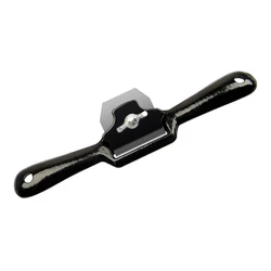 Rabotteuse à main de 9 pouces, Portable coupe du bois, coupe du bord inférieur pour charpentier, outils manuels pour le travail du bois, noir 