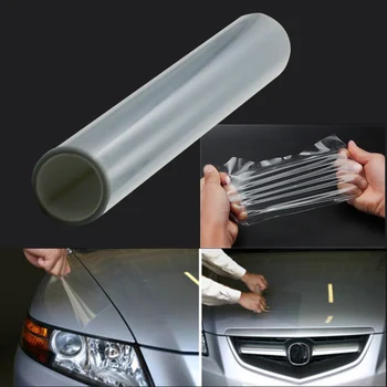 

30 x 120cm Transparent Car Styling Headlight Sticker Brake Tail Light Tint Vinyl Wrap Film Sheet Cover Sticker Protection